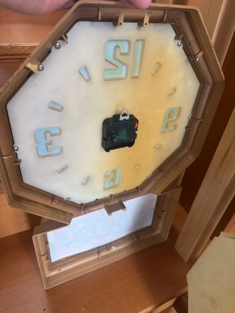 VTG 1980’s Pepsi-Cola Retro Wall Clock-repair/parts/diy-upcycle/decor/man cave - Picture 6 of 10